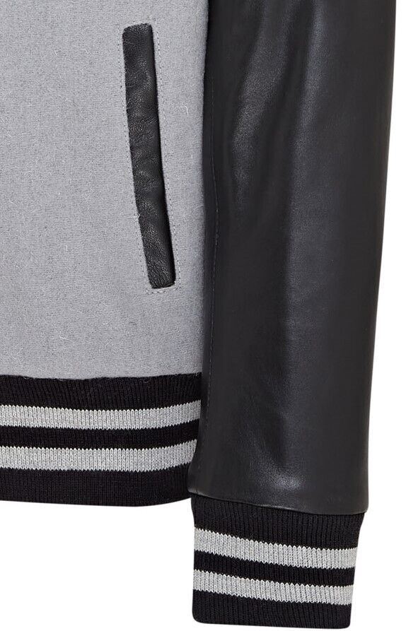 Letterman Baseball Wool Leather Varsity Bomber Jacket - Wallingford - Image 21