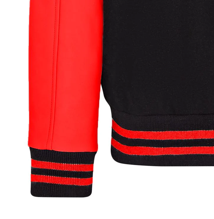Letterman Baseball Wool Leather Varsity Bomber Jacket - Wallingford - Image 36