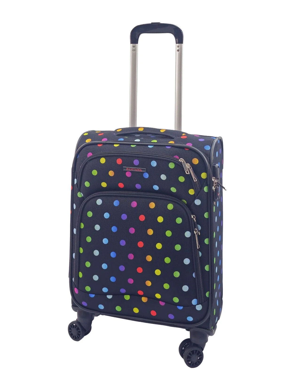 Lightweight Cabin 8 Wheel Luggage Travel Soft Bag - Image 21