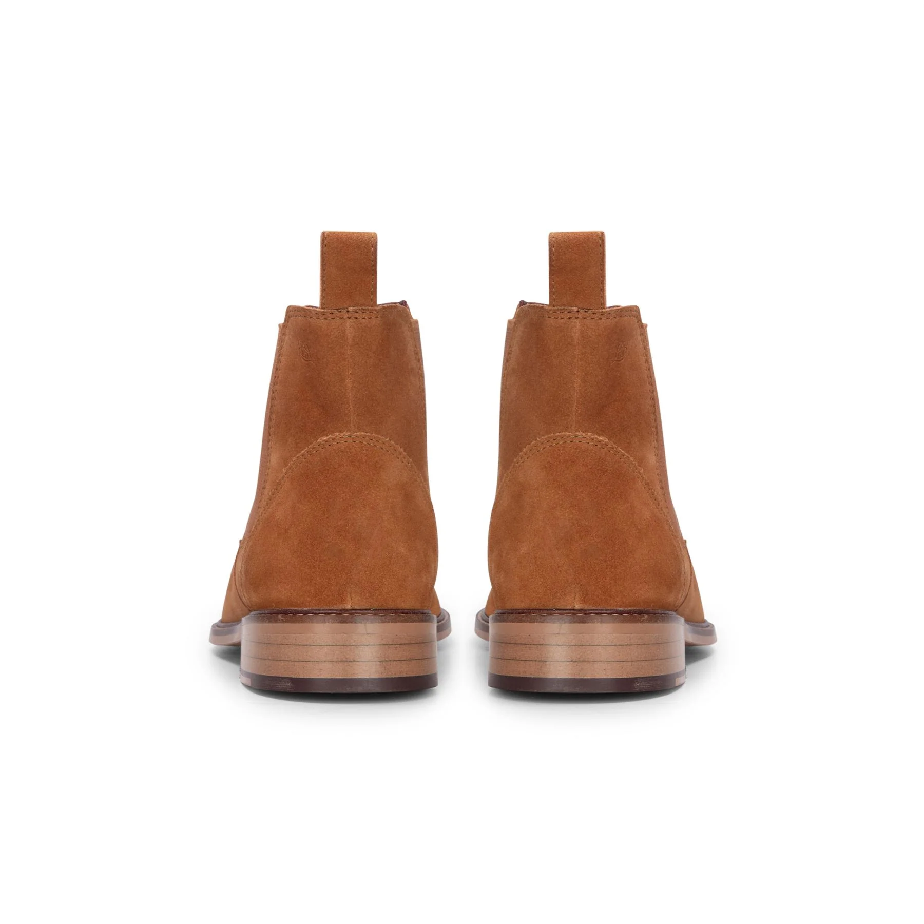 London Brogues Men's Tan Suede Leather Chelsea Boots - Image 4
