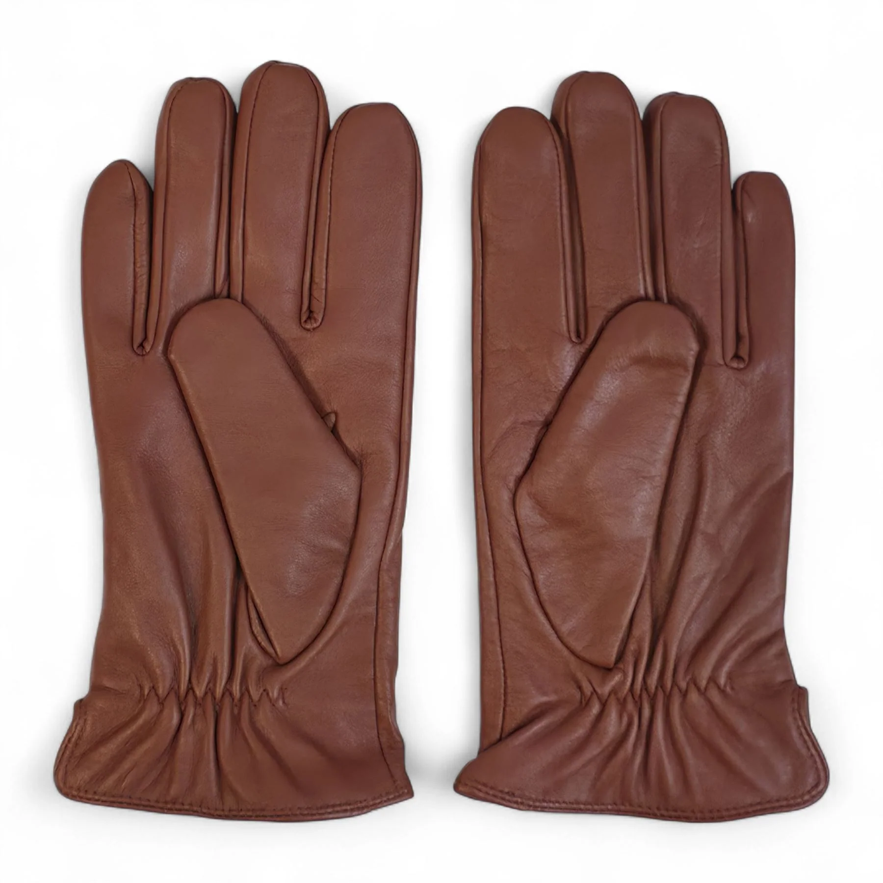 Men’s Italian Leather Warm Wool Lining Winter Gloves - M-LGV-305 - Image 36