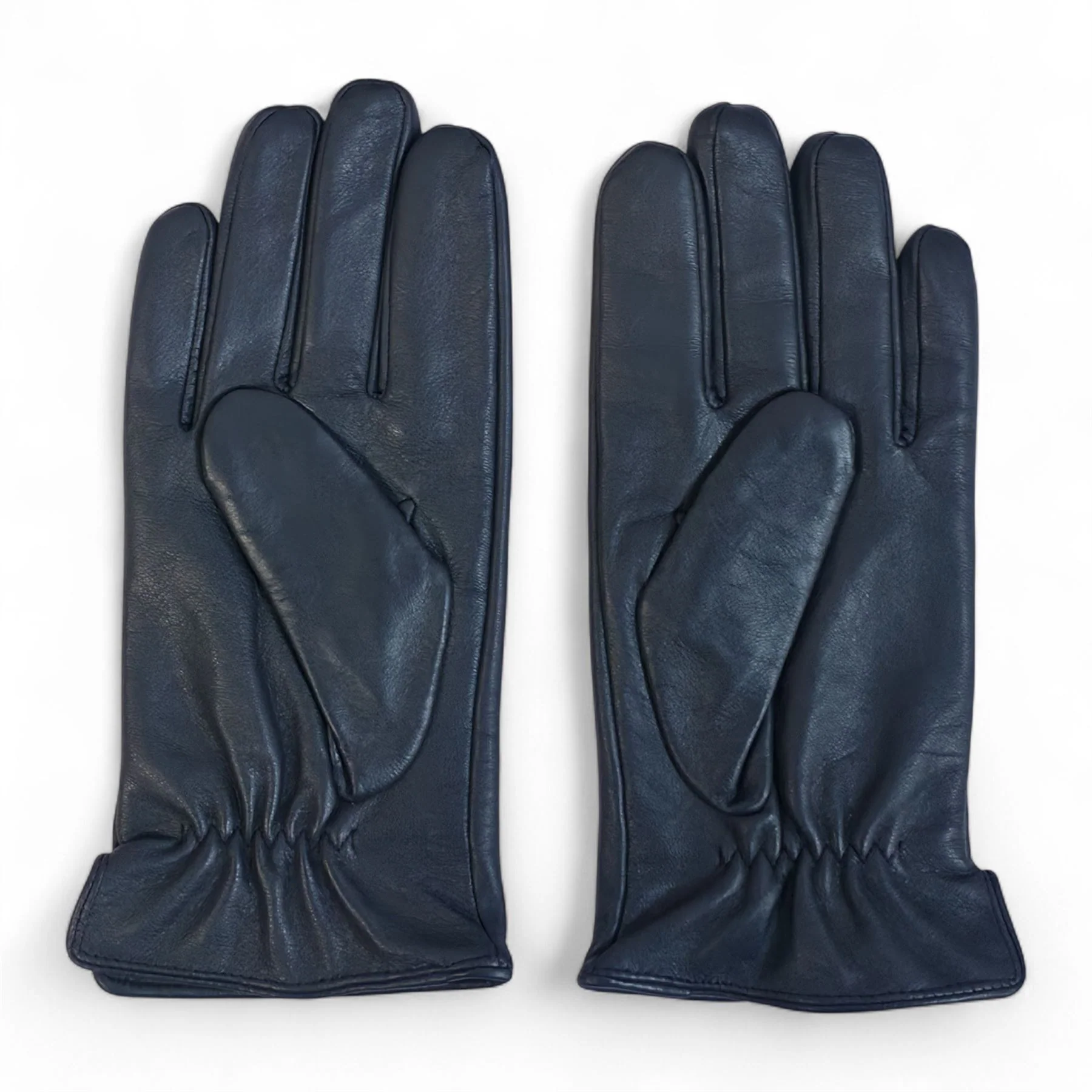Men’s Italian Leather Warm Wool Lining Winter Gloves - M-LGV-305 - Image 8
