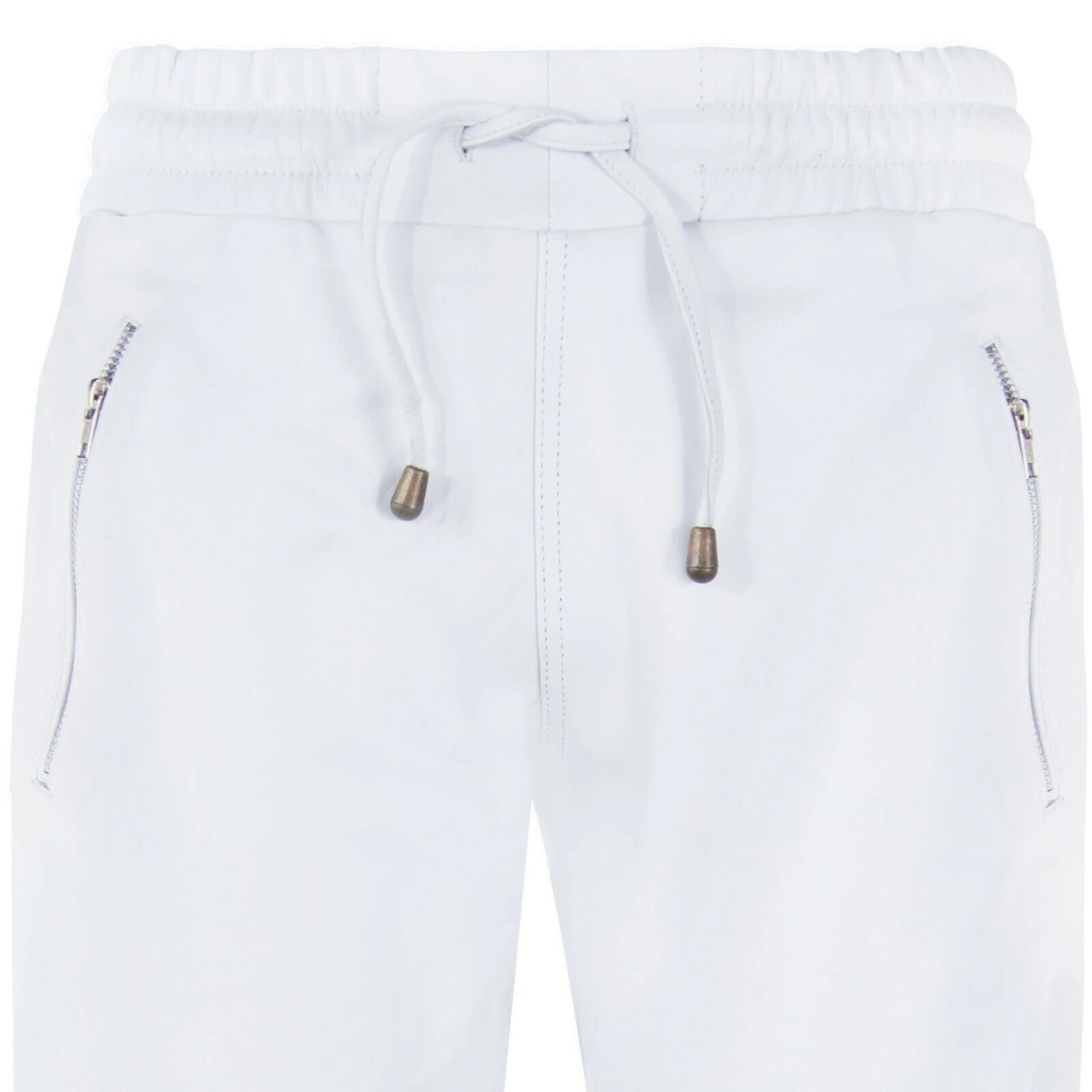 Mens Comfort Leather Jogging Bottoms-Halifax - Image 12