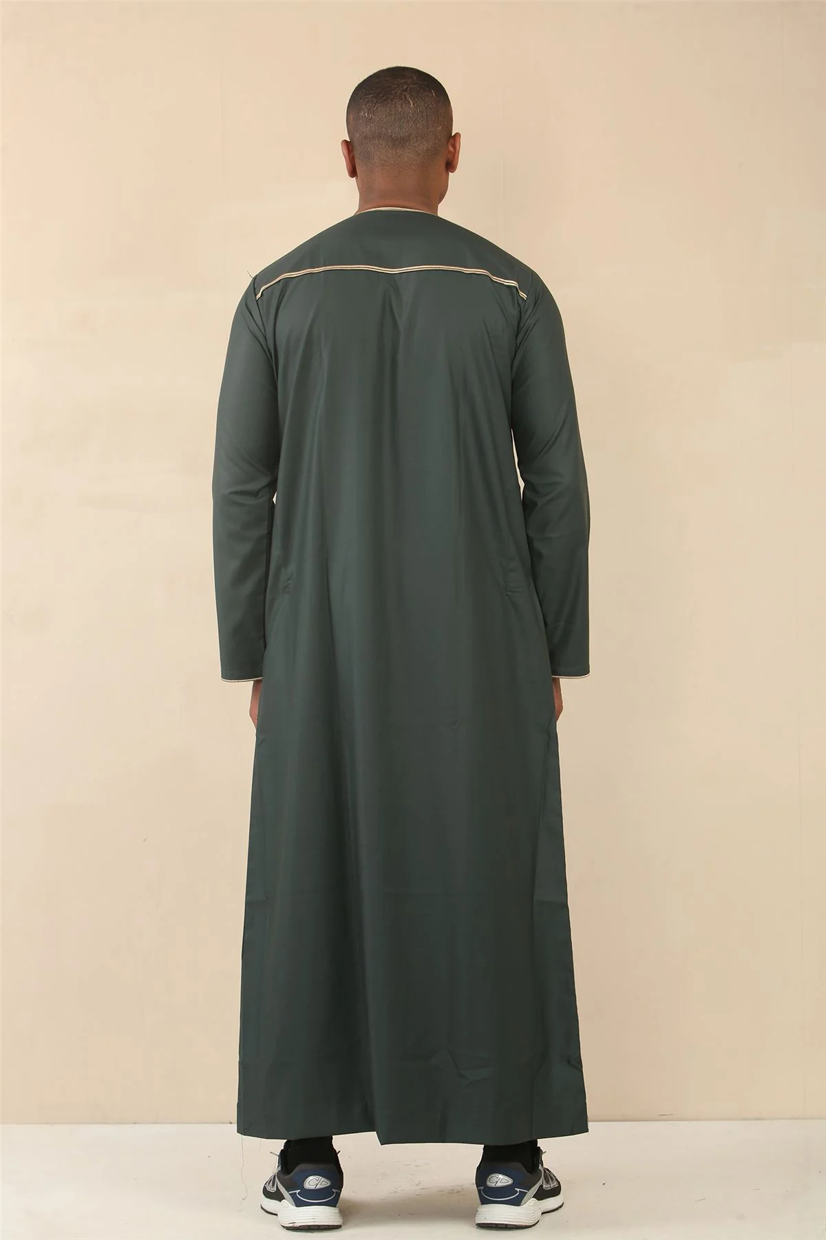 Men's Omani Eid Thobe Saudi Emirati Jubba Robe - Image 5