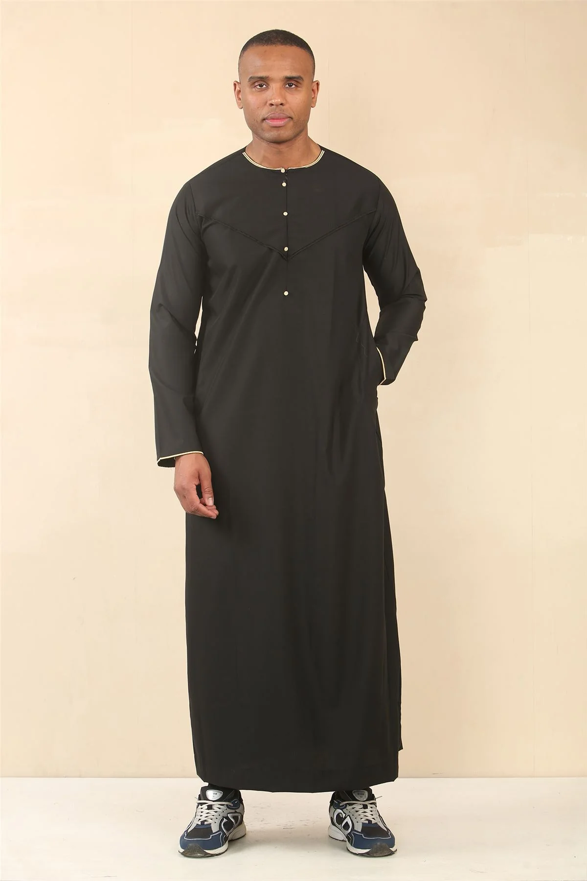 Men's Omani Eid Thobe Saudi Emirati Jubba Robe - Image 18