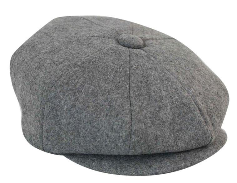 Mens Peaky Blinders Newsboy Wool 8 Panel Gatsby Flat Baker Hat - Image 2