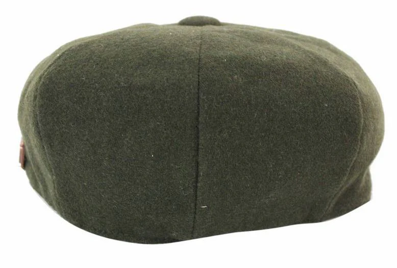 Mens Peaky Blinders Newsboy Wool 8 Panel Gatsby Flat Baker Hat - Image 4