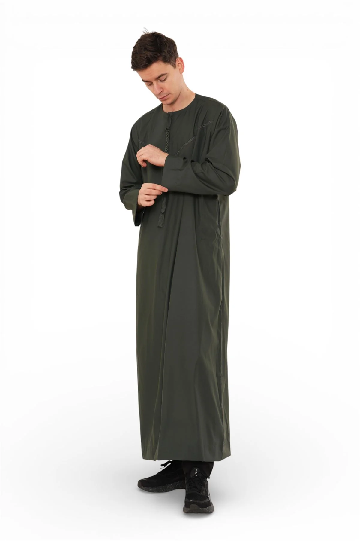 Men's Ramadan Eid Moroccan Jubba Robe Djellaba Thobe - TT-008 - Image 10