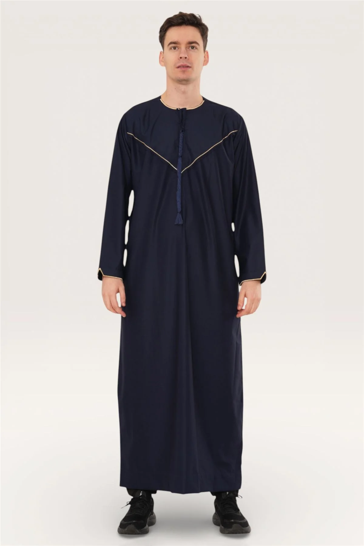 Men's Ramadan Moroccan Jubba Robe Djellaba Eid Thobe - TT-007 - Image 15