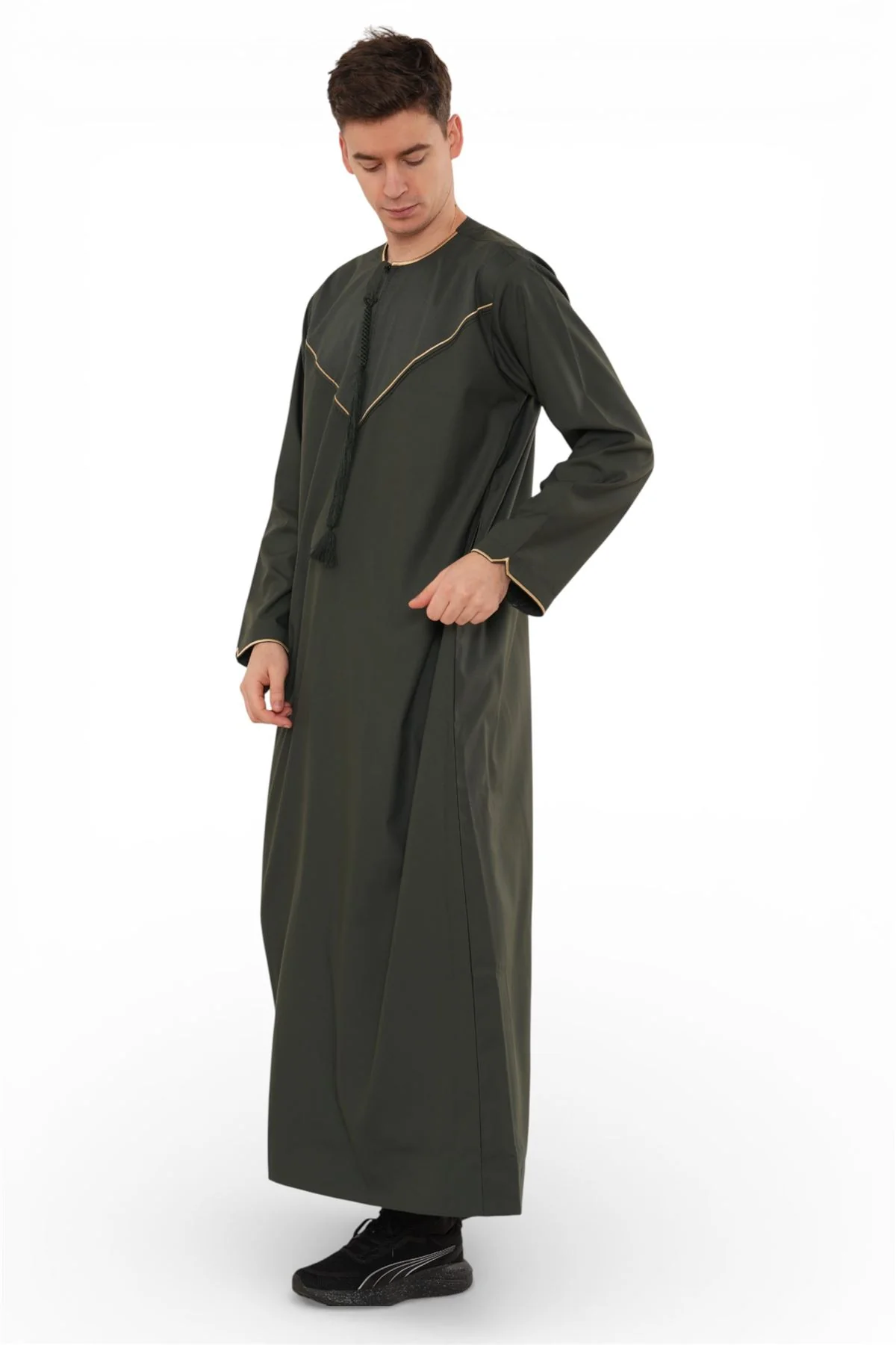 Men's Ramadan Moroccan Jubba Robe Djellaba Eid Thobe - TT-007 - Image 24