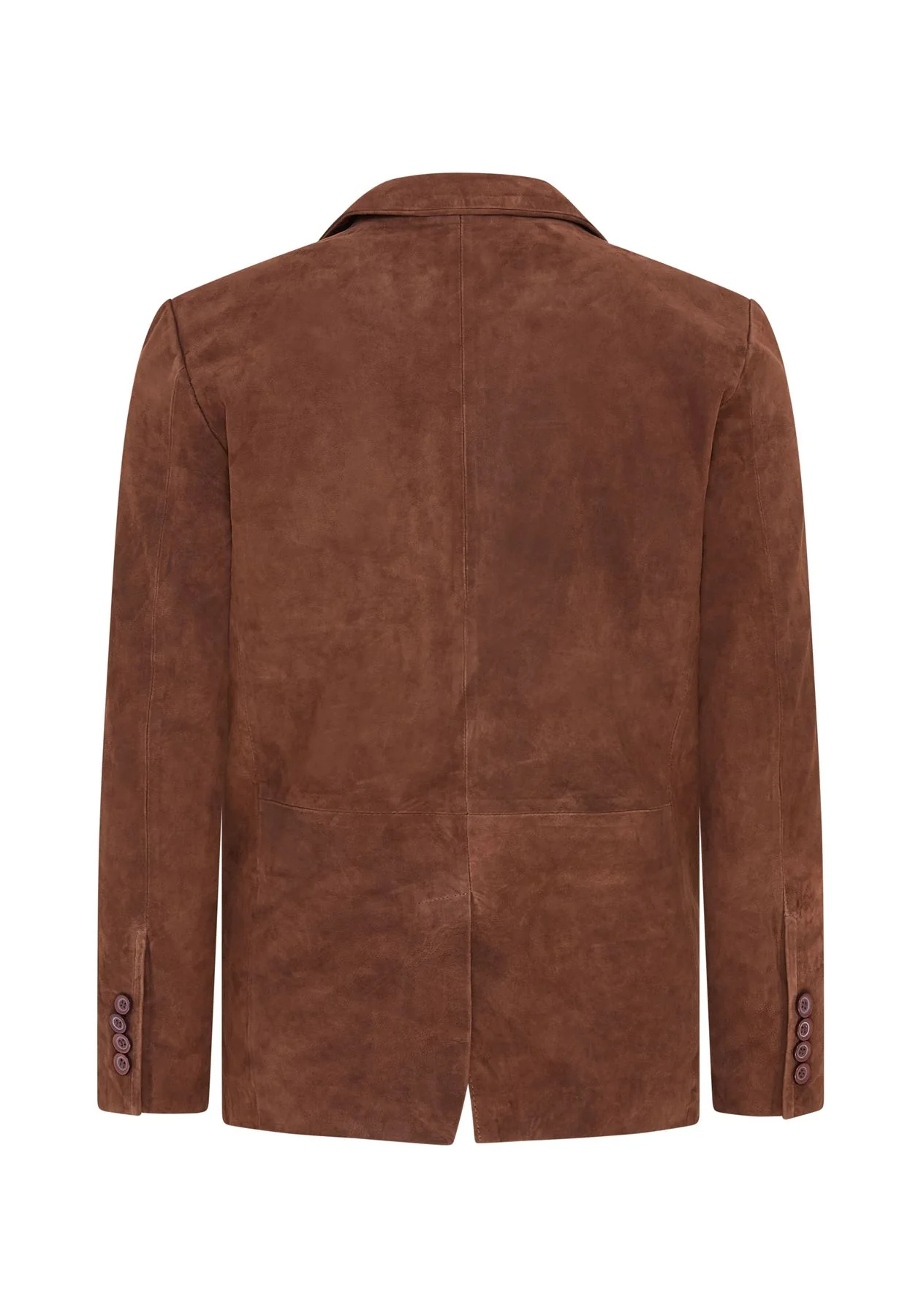 Mens Slim Goat Suede Italian Blazer Jacket-Somero - Image 10