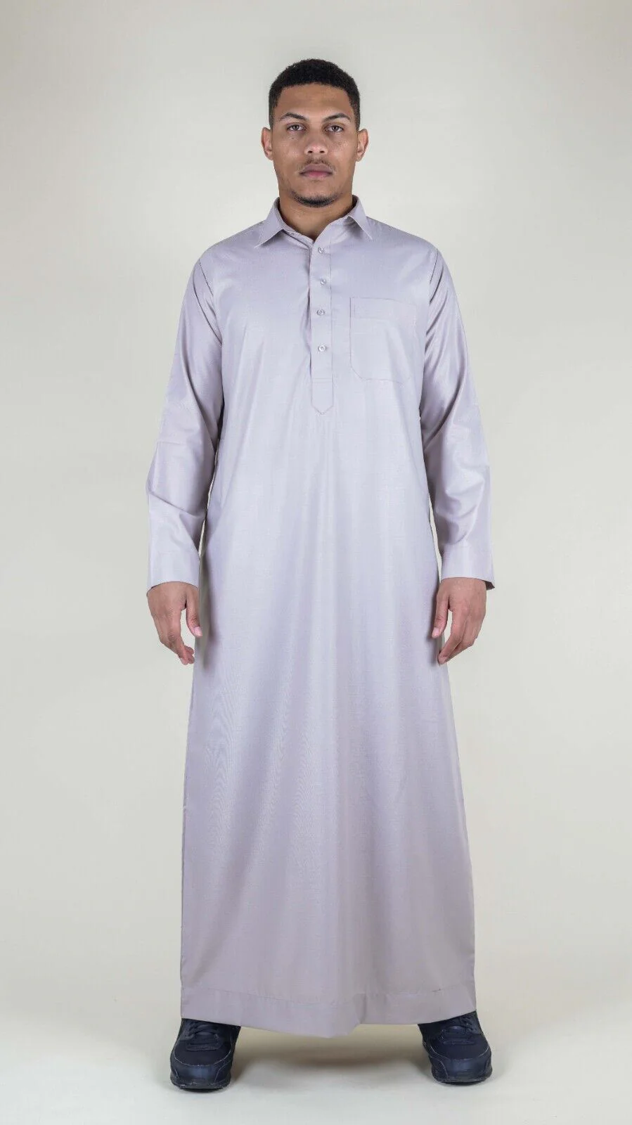 Mens Thobe Jubba Saudi Ramadan Eid Islamic Kaftan Kaudara Arabic Jubbah - Image 15