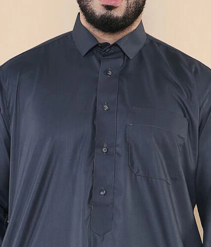 Mens Thobe Jubba Saudi Ramadan Eid Islamic Kaftan Kaudara Arabic Jubbah - Image 6