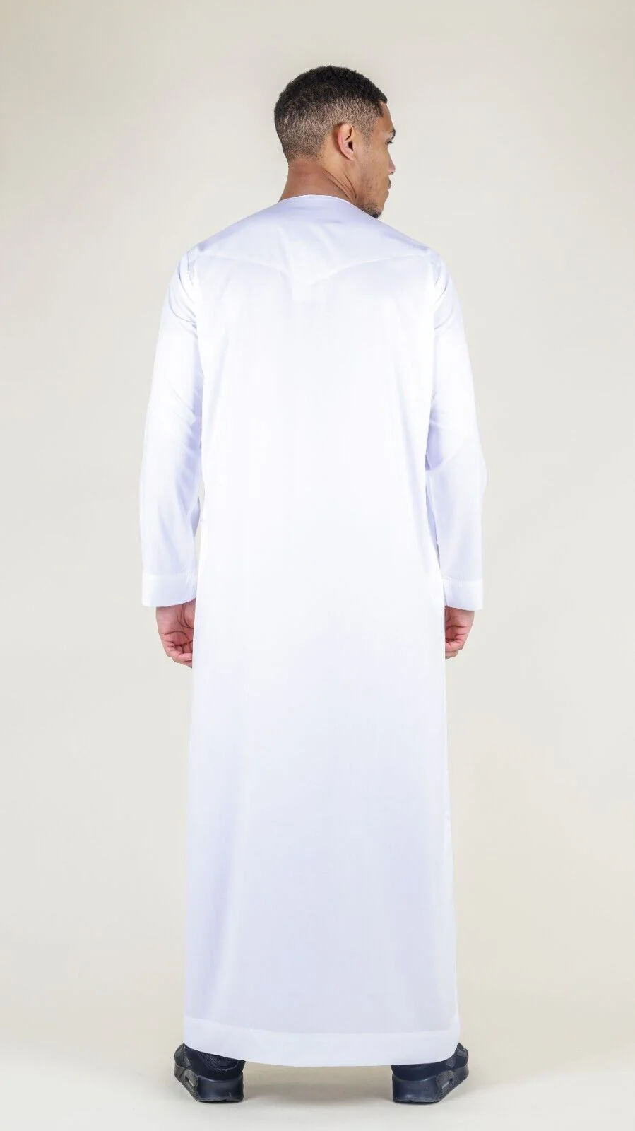 Men's Thobe Robe Satin Emirati Islamic Jubba Eid Regular Fit - Image 44