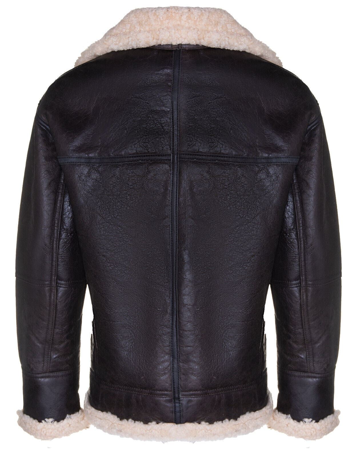 Mens Vintage B3 Shearling Jacket-Haslingden - Image 8