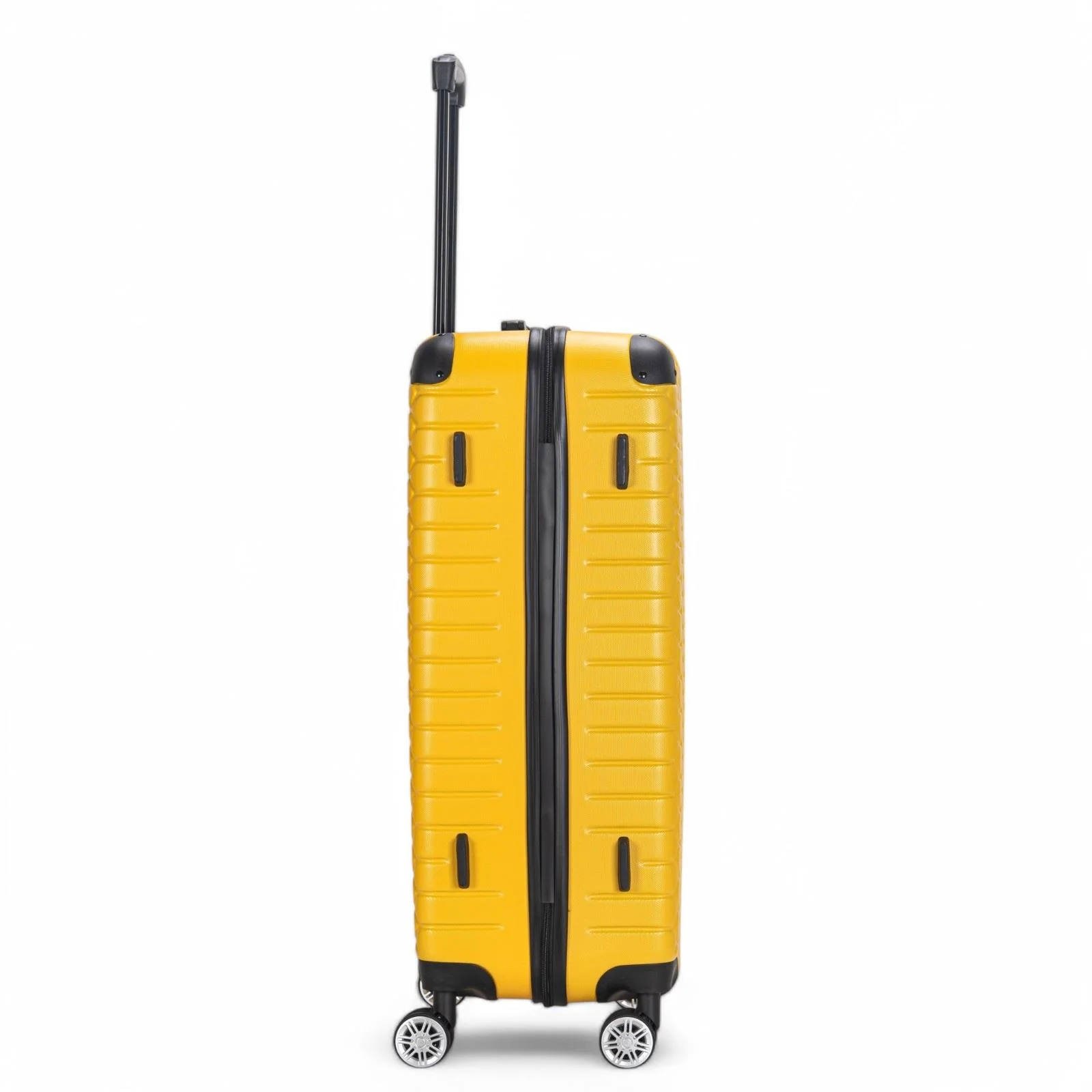 Noda Large Hard Shell Suitcase in Yellow - Image 8
