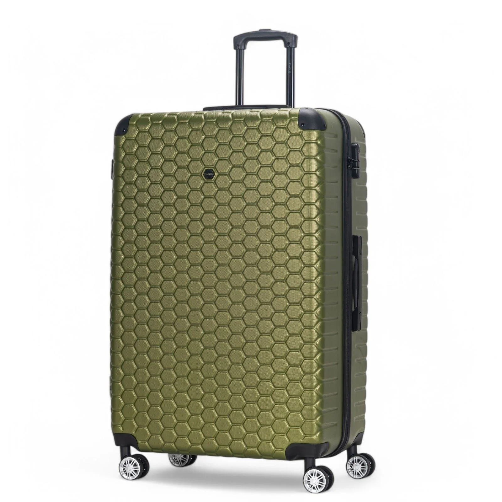 Noda X-Large Hard Shell Suitcase in Green - Image 4