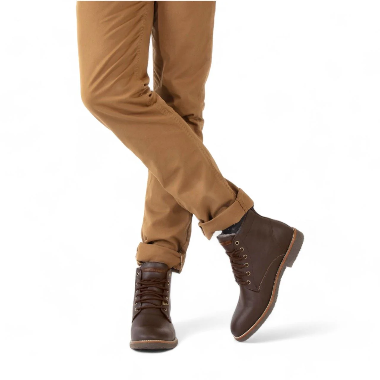 Panama Jacks Men's Brown Leather Glasgow Igloo C1 Boots - Image 3