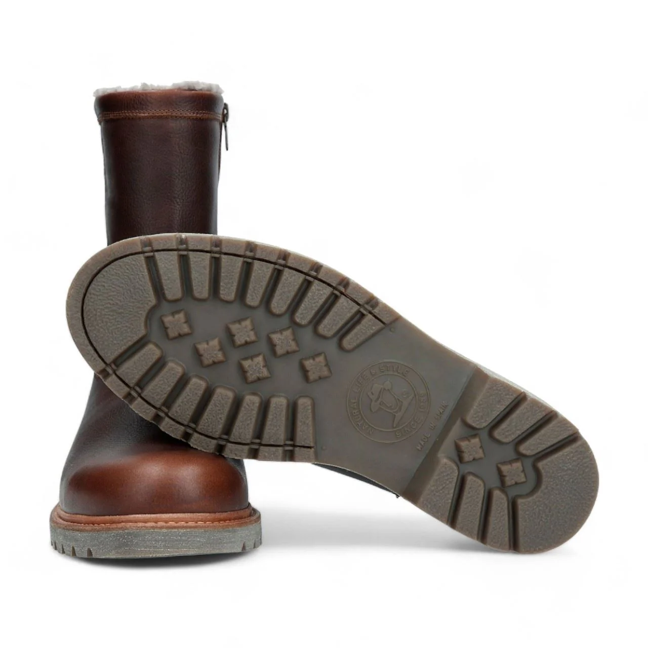 Panama Jacks Men's Fedro C10 Leather Biker Boots - Image 5