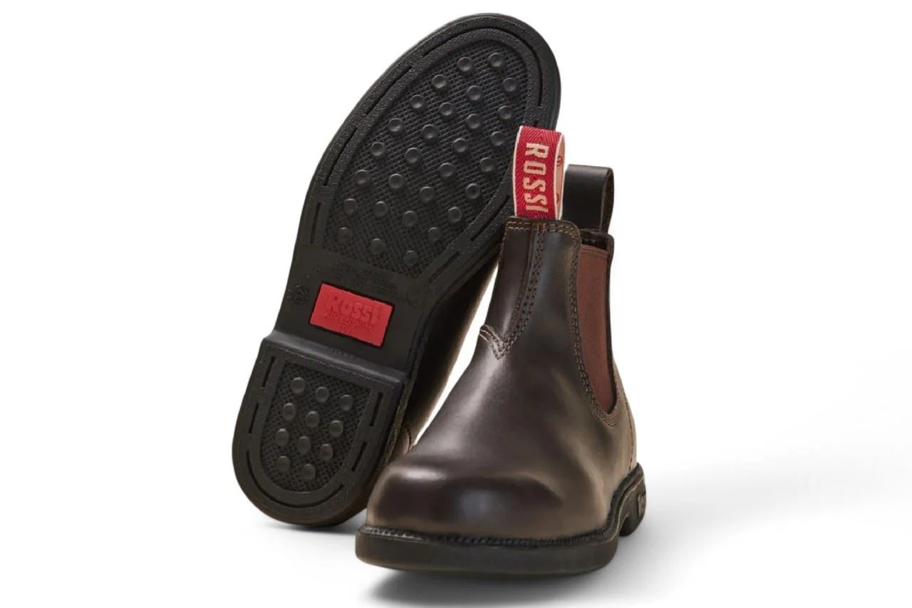 Rossi 607 Booma Brown Leather Chelsea Boots - Image 4