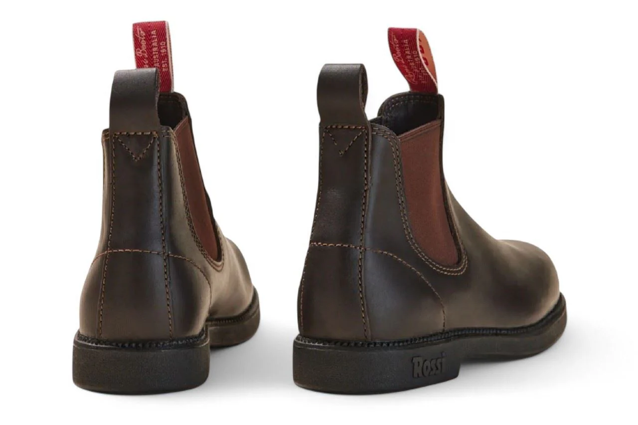 Rossi 607 Booma Brown Leather Chelsea Boots - Image 5
