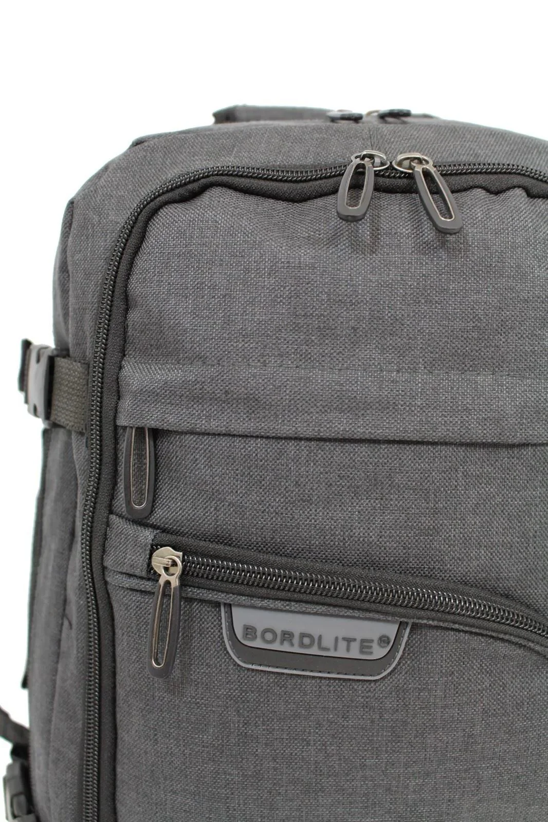Rucksack Backpack 40x20 x25 cm Underseat Travel Cabin Bag for Easy Jet, Ryanair Black - Image 6