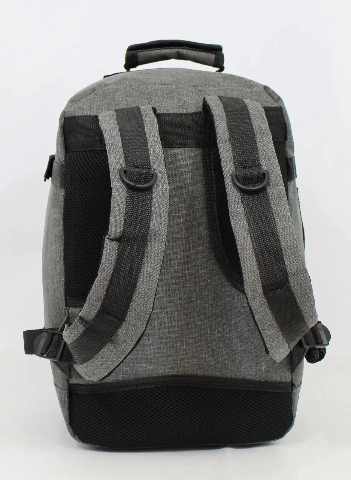 Rucksack Backpack 40x20 x25 cm Underseat Travel Cabin Bag for Easy Jet, Ryanair grey - Image 7
