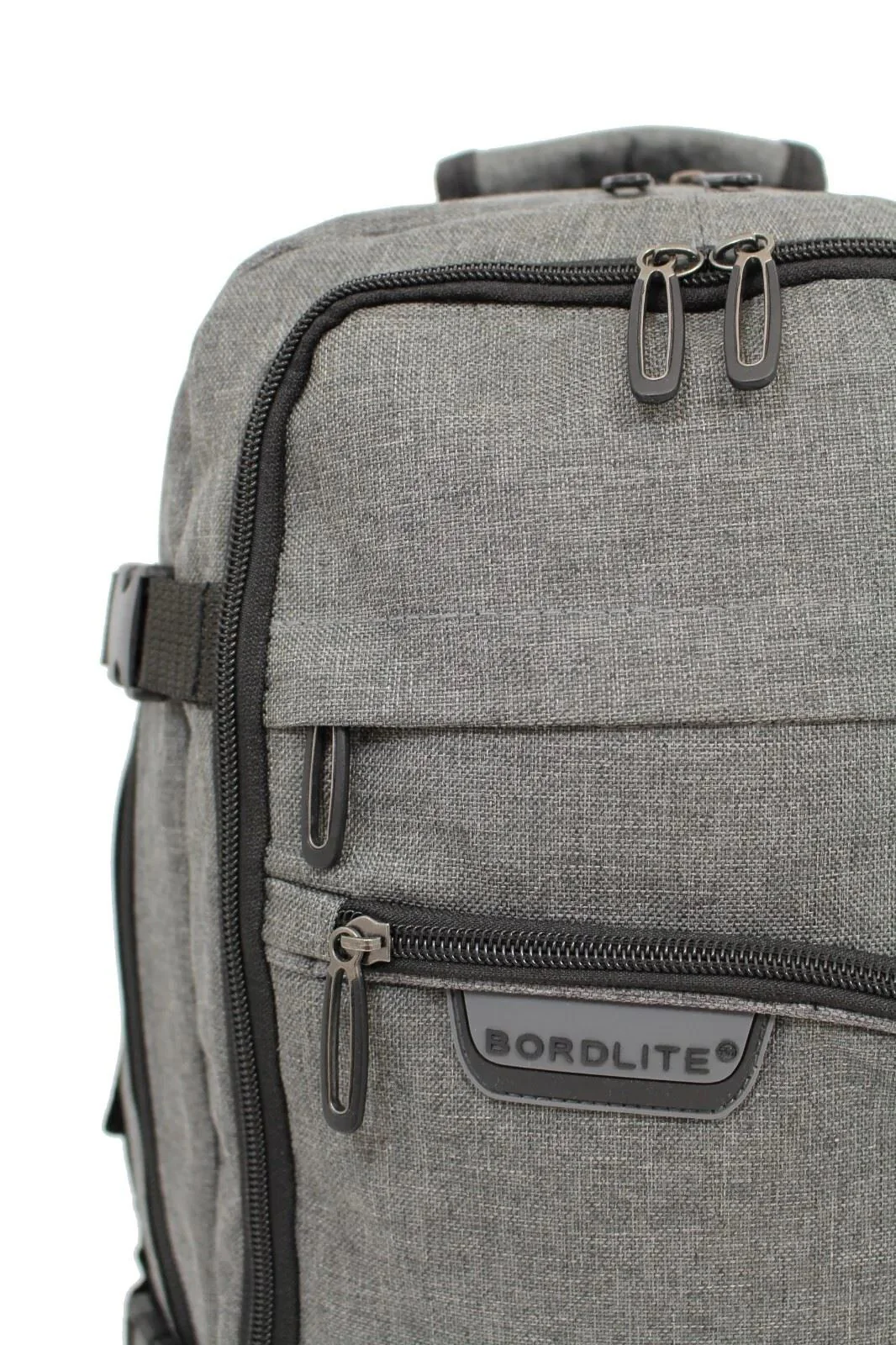 Rucksack Backpack 40x20 x25 cm Underseat Travel Cabin Bag for Easy Jet, Ryanair grey - Image 8