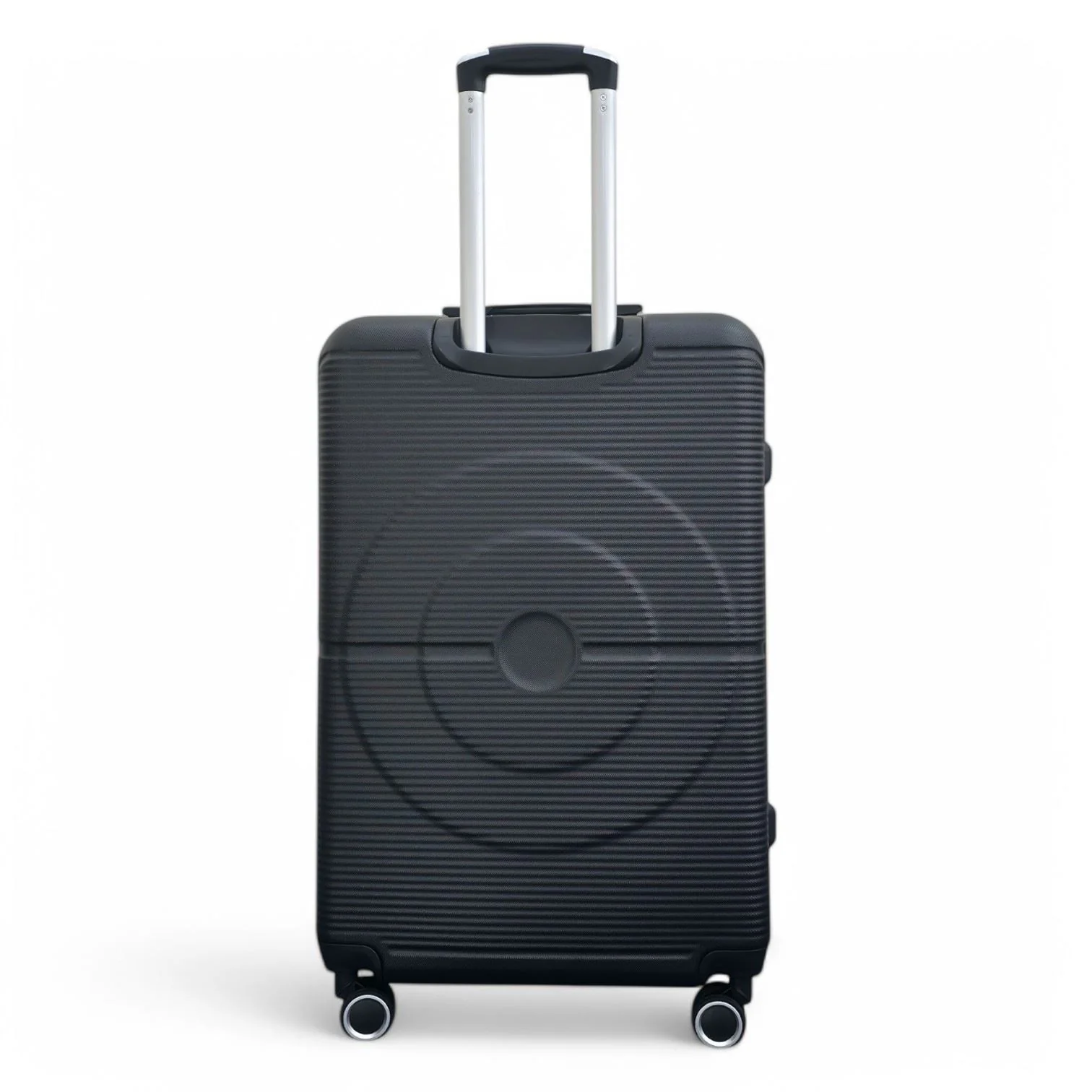 Seto Large Hard Shell Suitcase in Black - Image 6