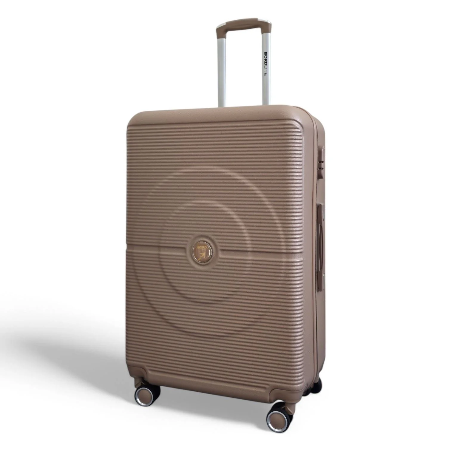 Seto Large Hard Shell Suitcase in Gold - Image 4