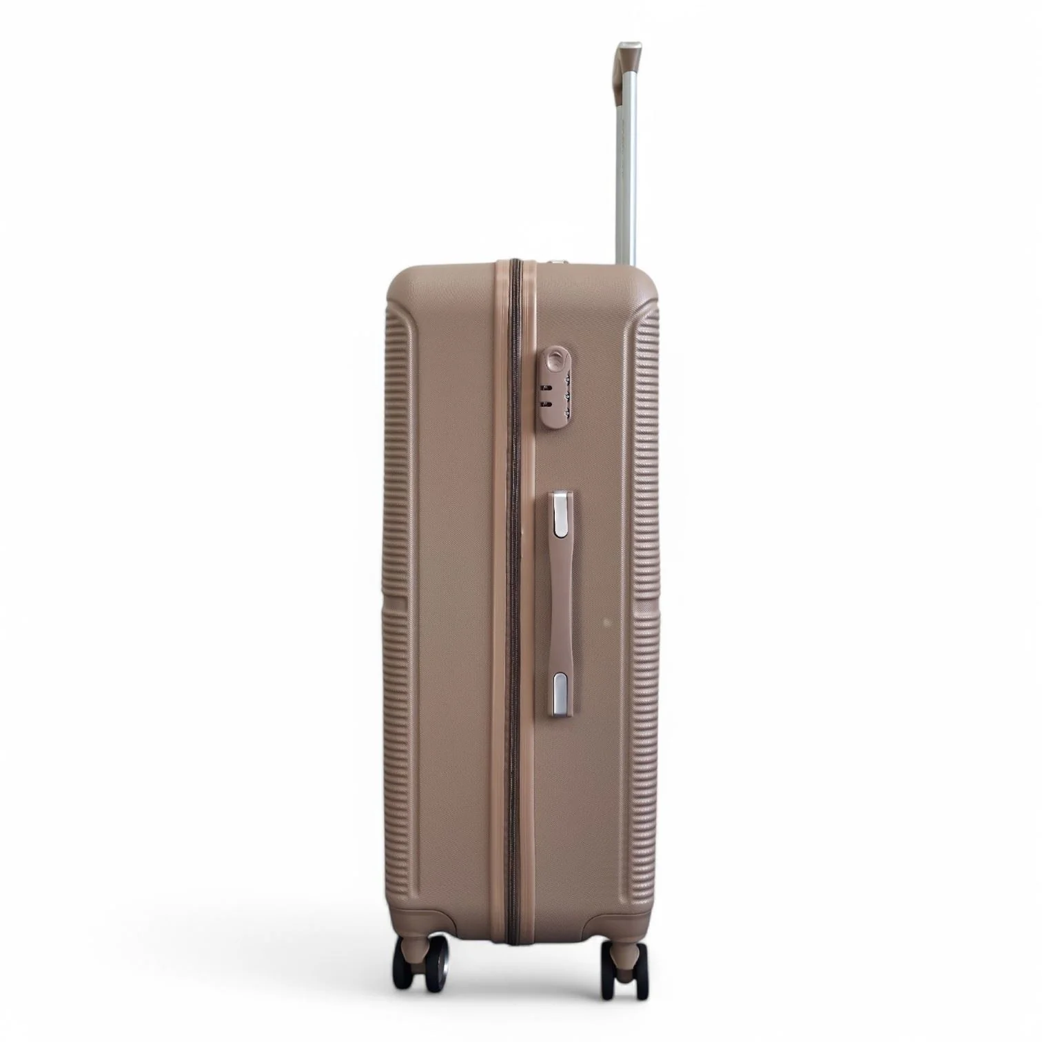 Seto Large Hard Shell Suitcase in Gold - Image 5