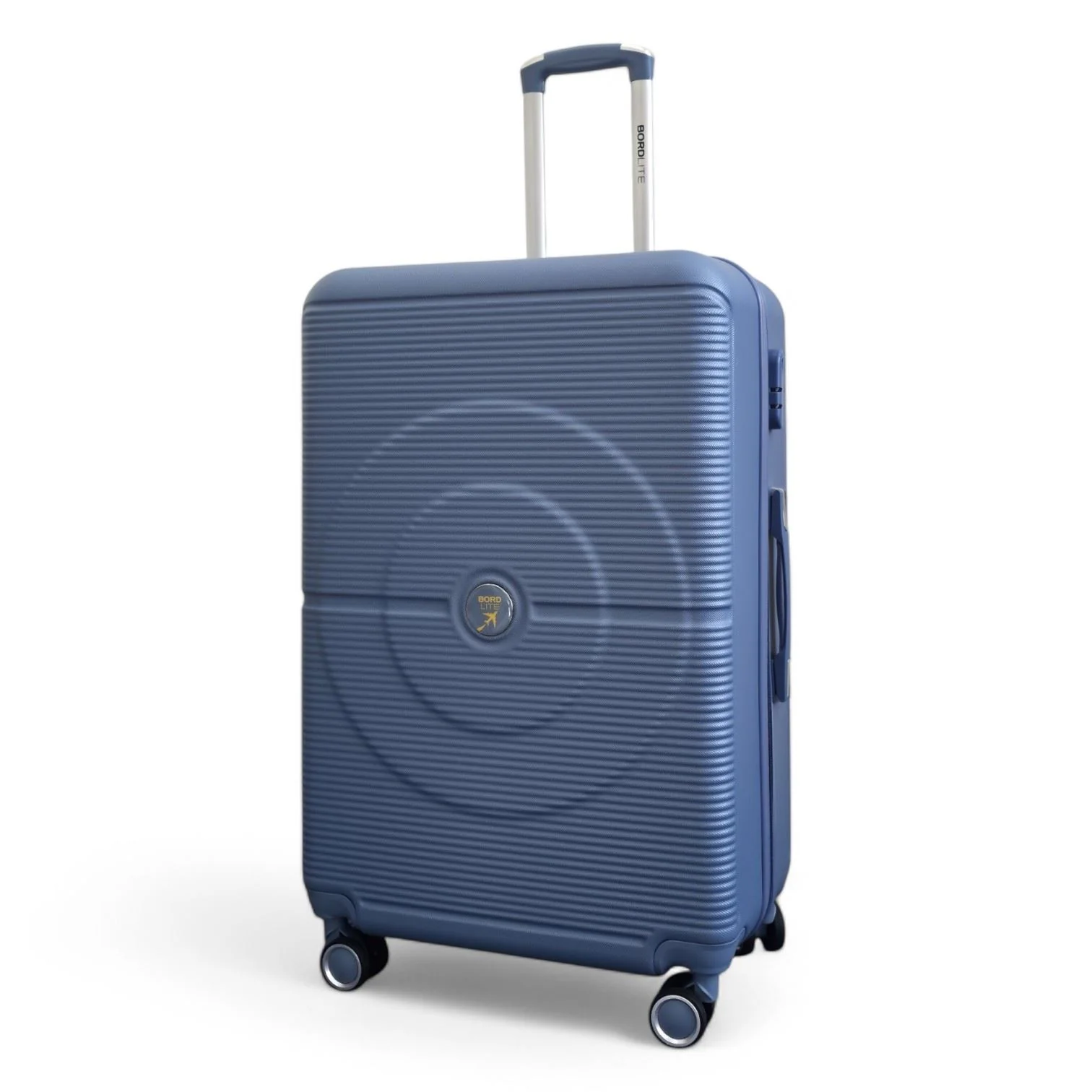 Seto Large Hard Shell Suitcase in Light Blue - Image 4