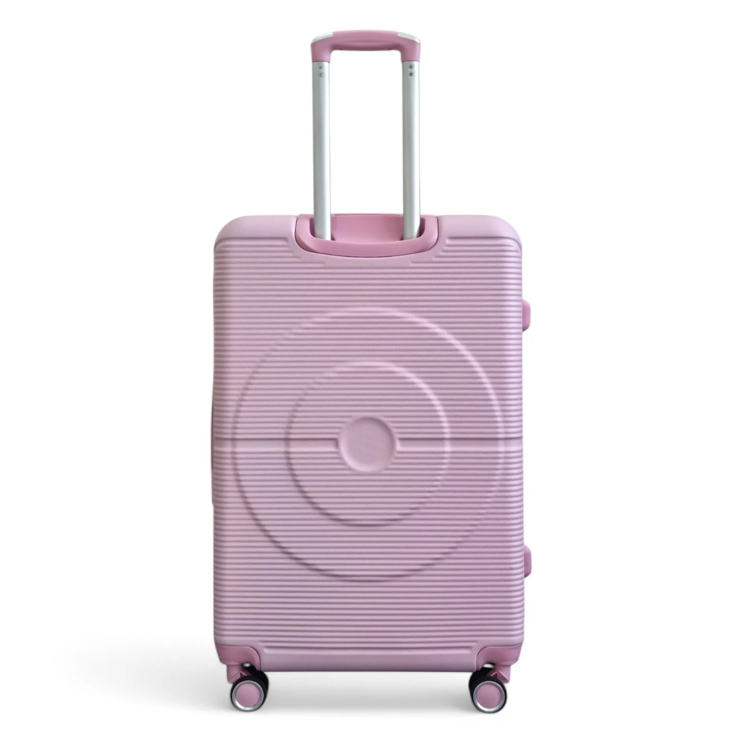 Seto Large Hard Shell Suitcase in Pink - Image 6