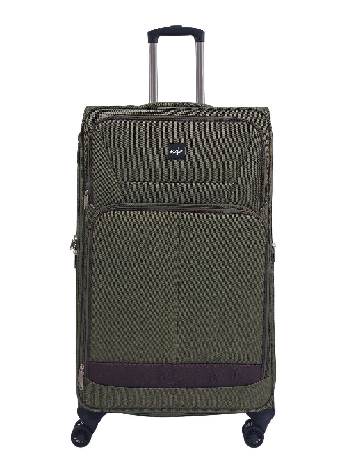 Soft 3 pcs Luggage Suitcase Set Cabin Light Travel Bags - Image 28