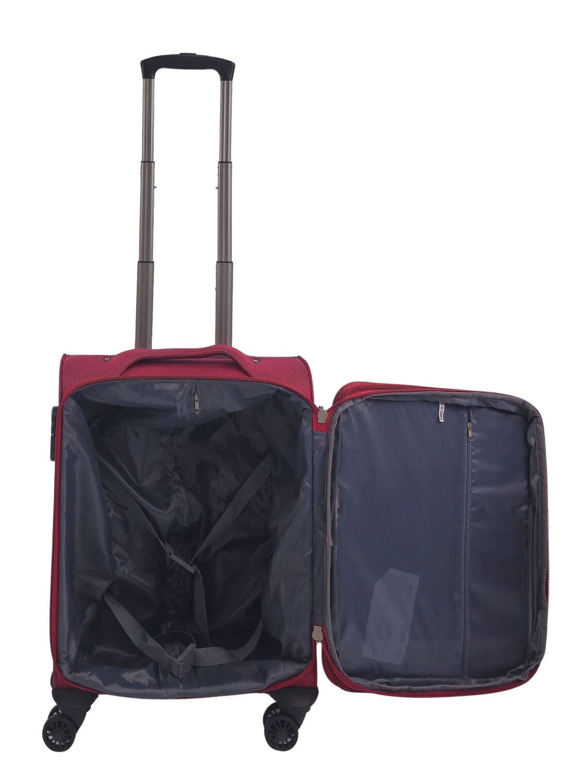 Soft 3 pcs Luggage Suitcase Set Cabin Light Travel Bags - Image 42