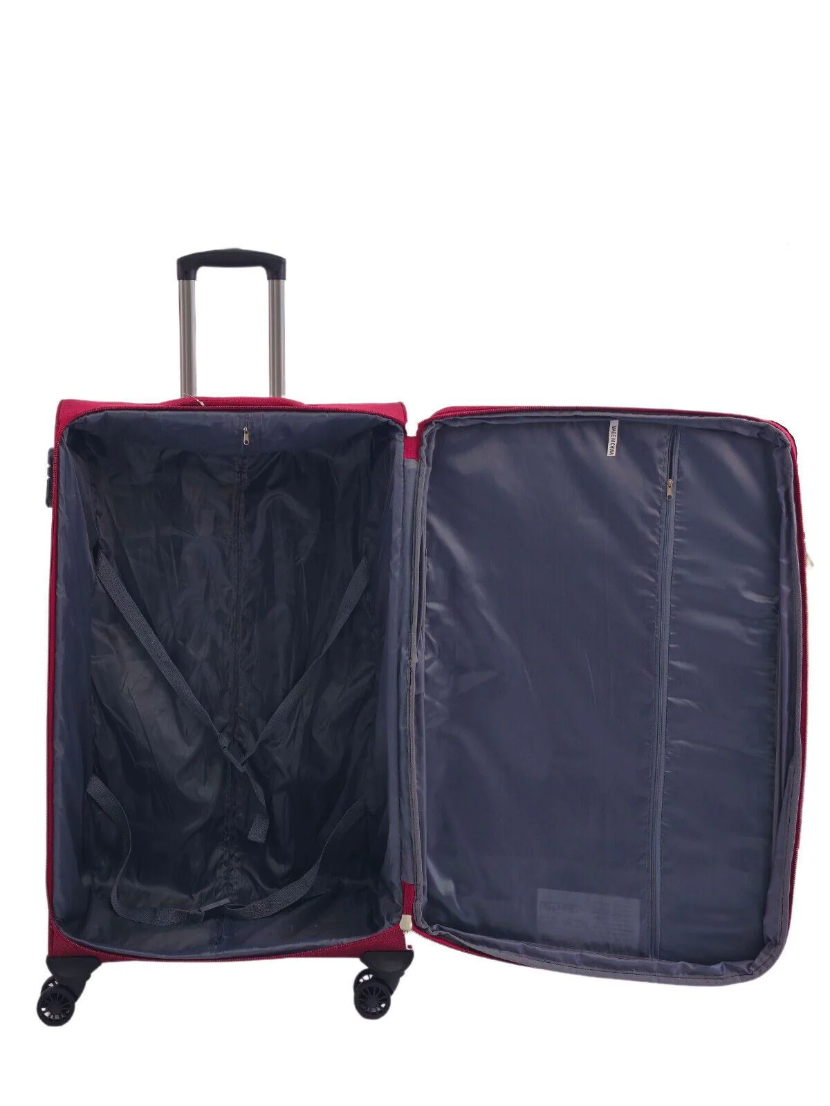 Soft 3 pcs Luggage Suitcase Set Cabin Light Travel Bags - Image 50
