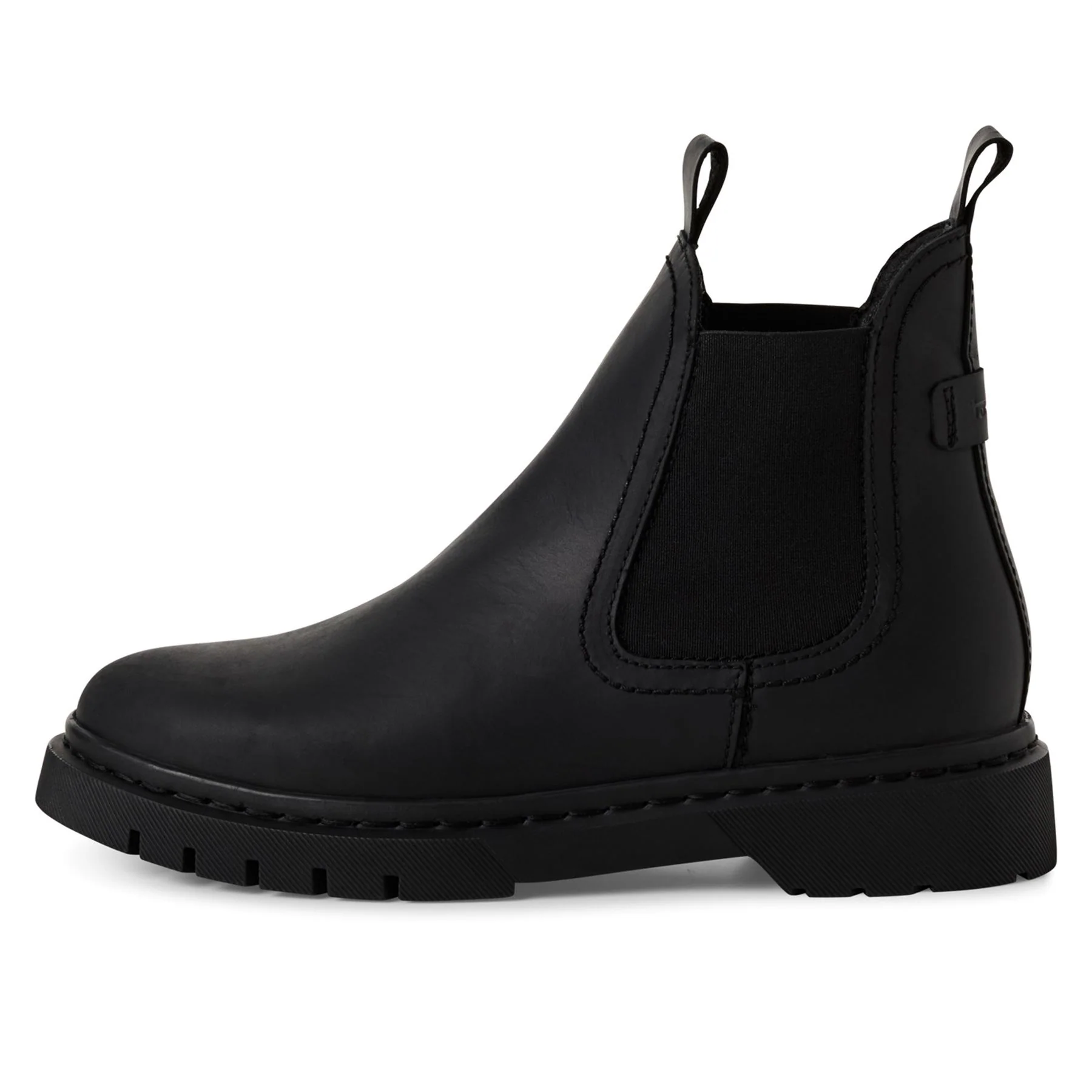 Tamaris Womens Black Leather Classic Chelsea Ankle Boots - Image 4