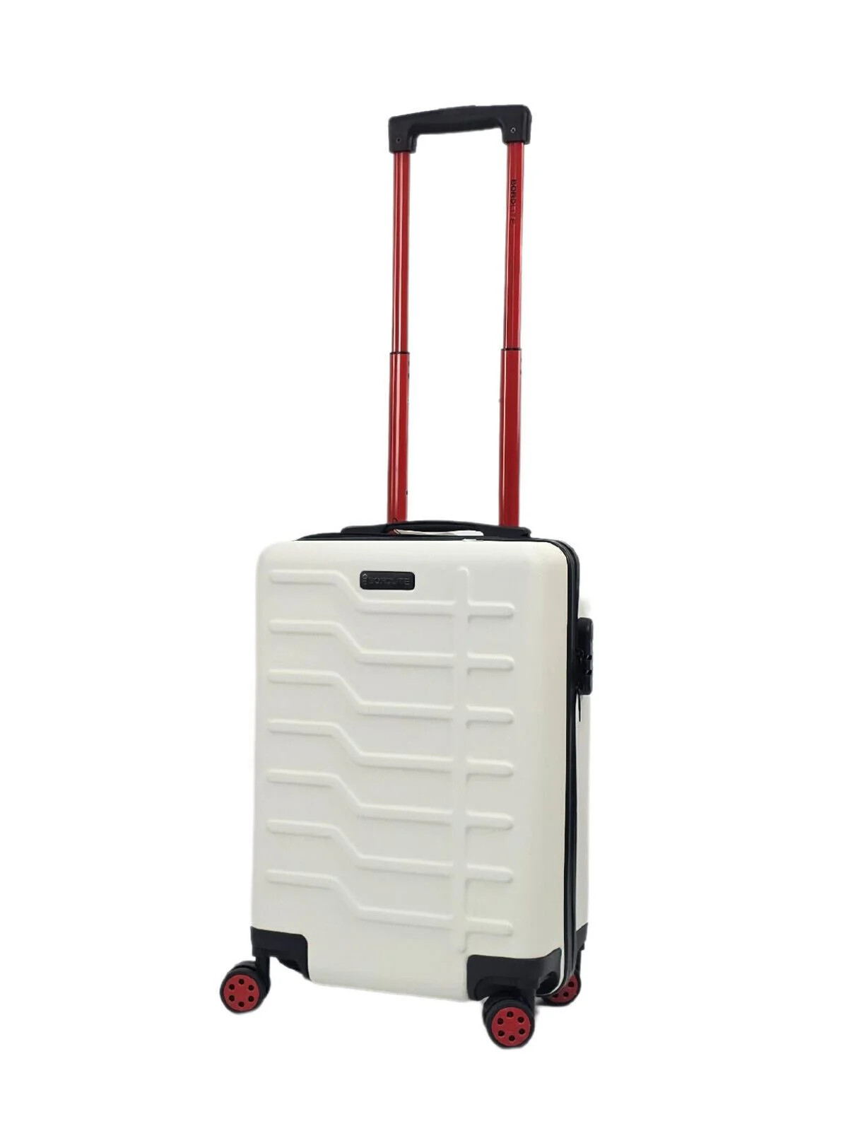 White Hard Shell Classic Suitcase Set 8 Wheel Cabin Luggage Case Holiday Travel - Image 8