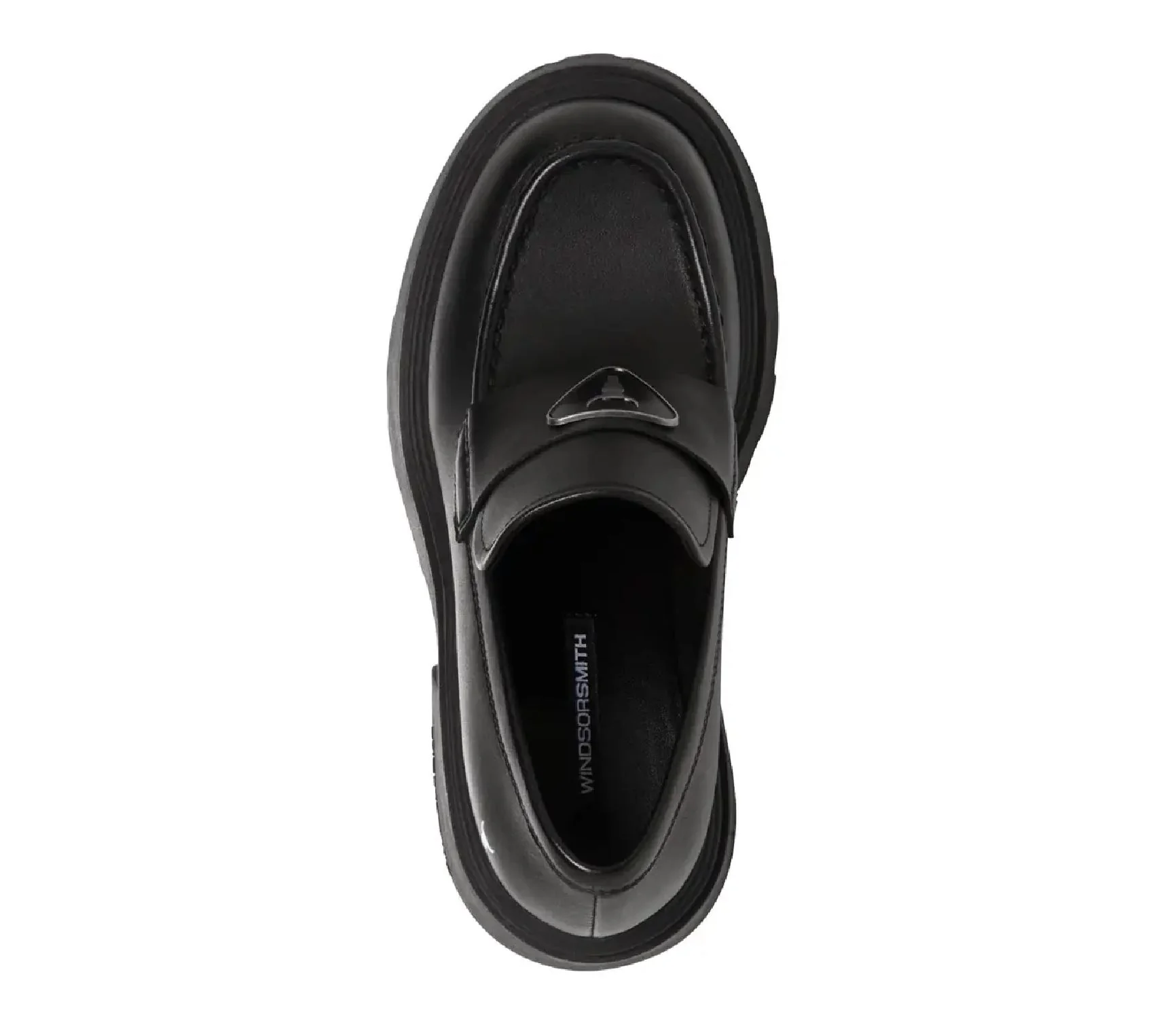 Windsorsmith Black Leather Platform Shoes - Spolied - Image 5