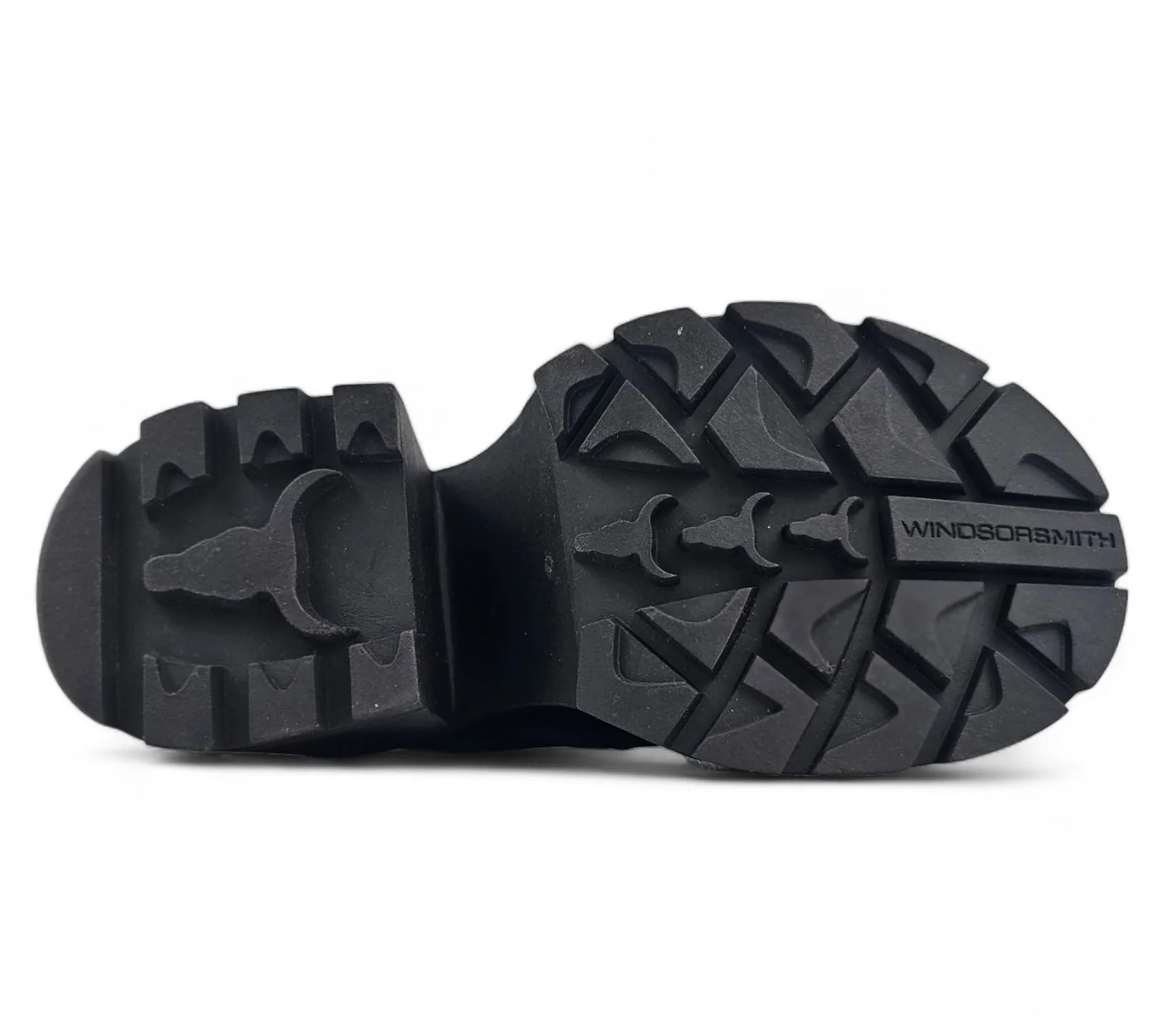 Windsorsmith Black Leather Platform Shoes - Spolied - Image 6