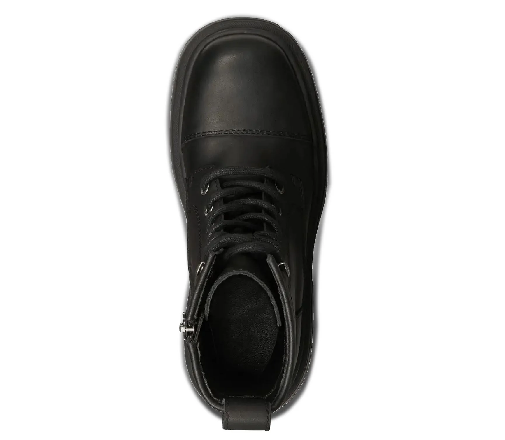 Windsorsmith Leather Chunky Combat Boots - Destroy - Image 5