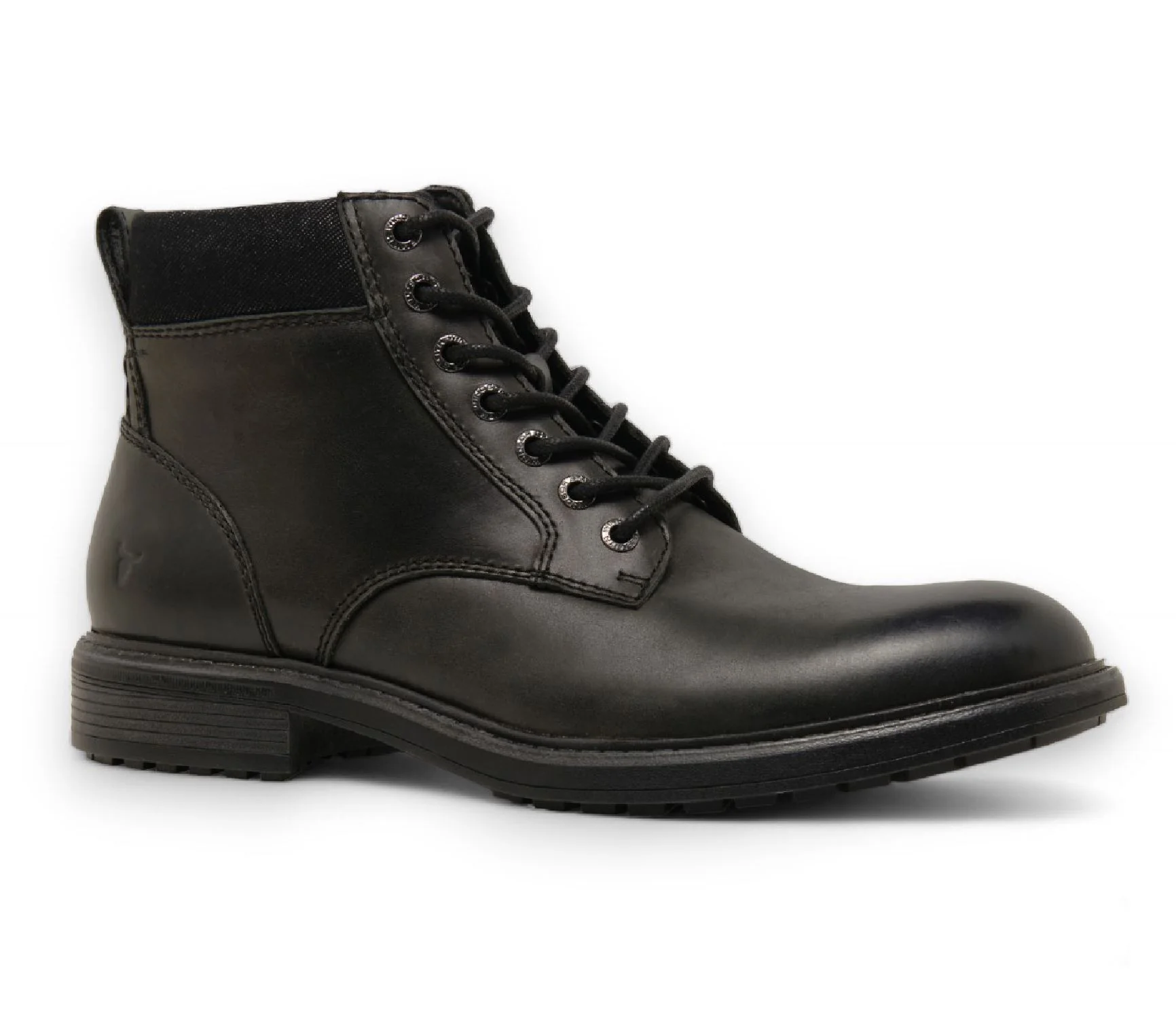 Windsorsmith Black Leather Casual Chelsea Boots - Beau - Image 3