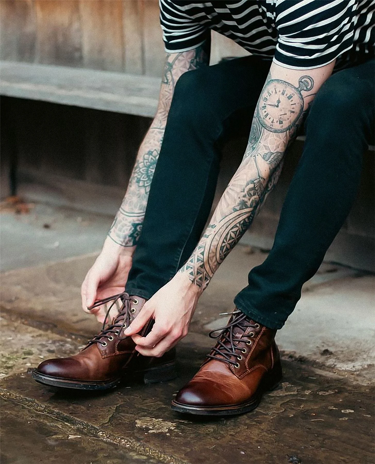 Windsorsmith Brown Leather Casual Chelsea Boots - Beau - Image 7