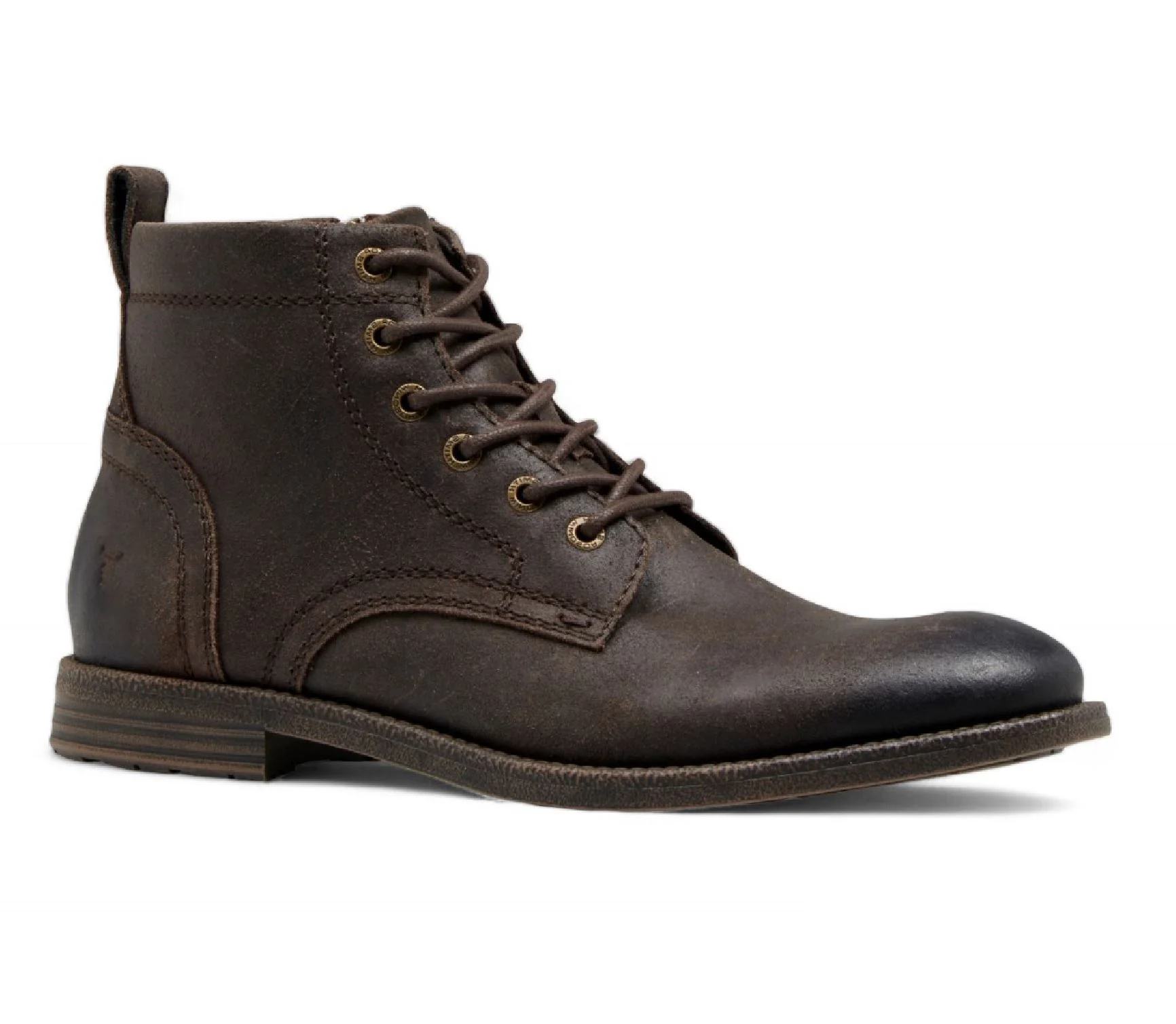 Windsorsmith Brown Leather Casual Desert Boots - Sebastien - Image 3