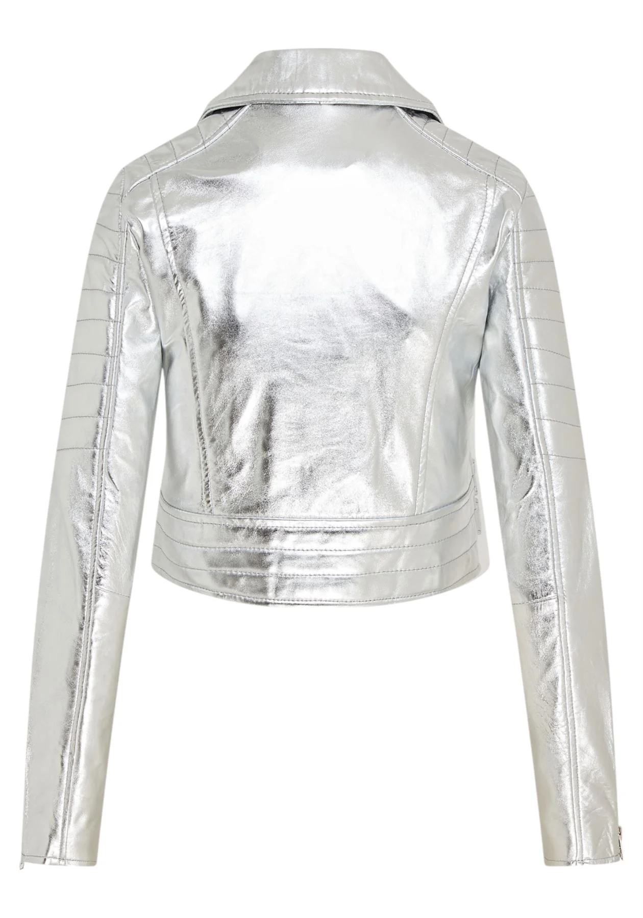 Womens Brando Cropped Leather Jacket-Longtown - Image 52
