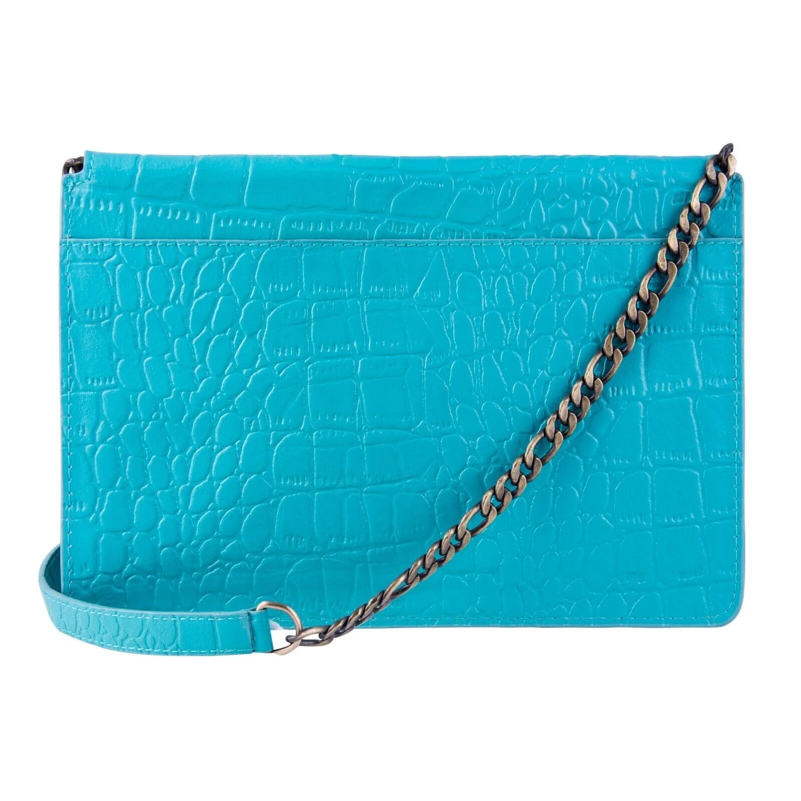 Womens Leather Clutch Cross Body Shoulder Printed Cowhide Bag - Image 20