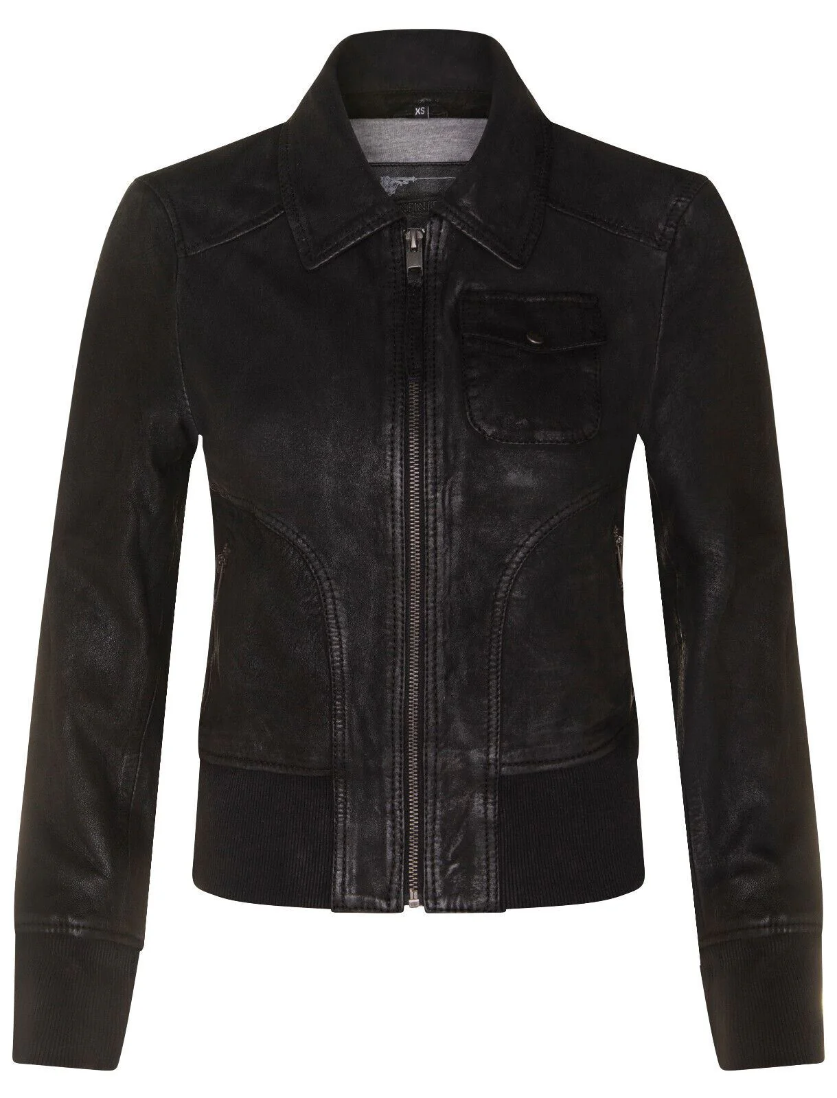 Womens MA-1 Varsity Bomber Jacket-Modbury - Image 13