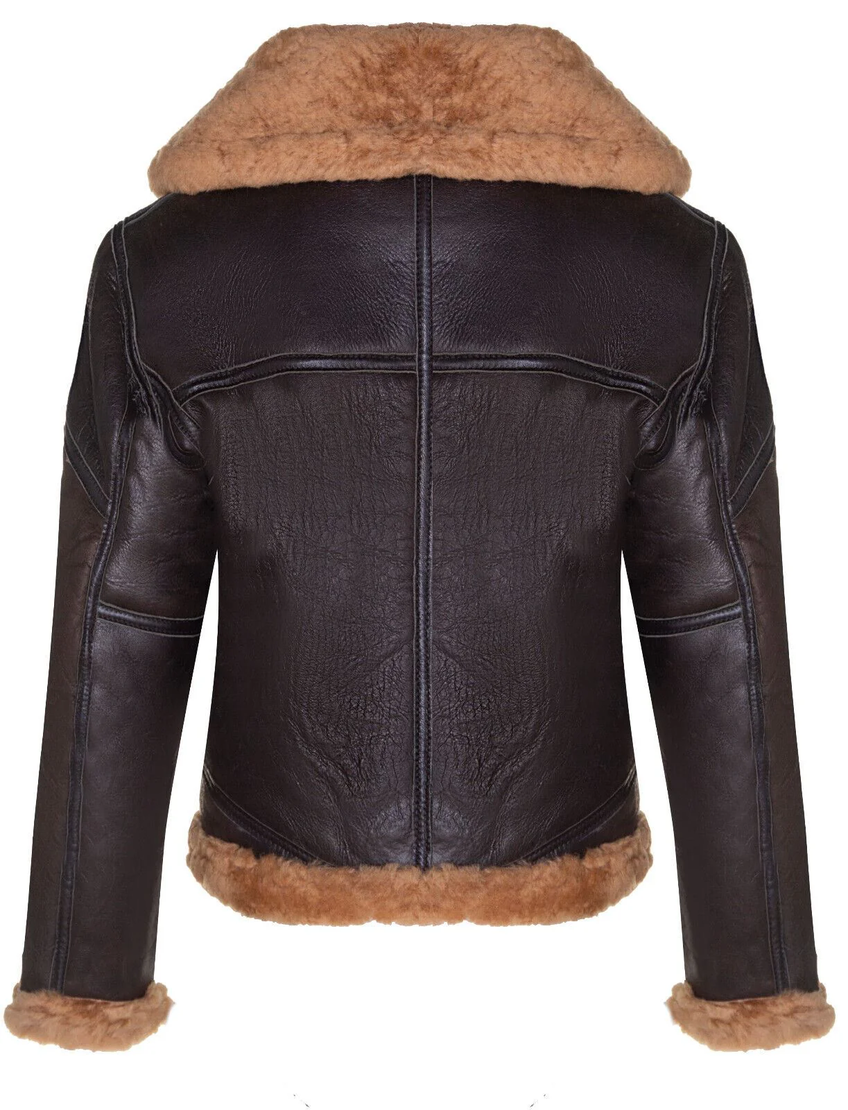 Womens RAF Sheepskin Flying Jacket-Reading - Image 3