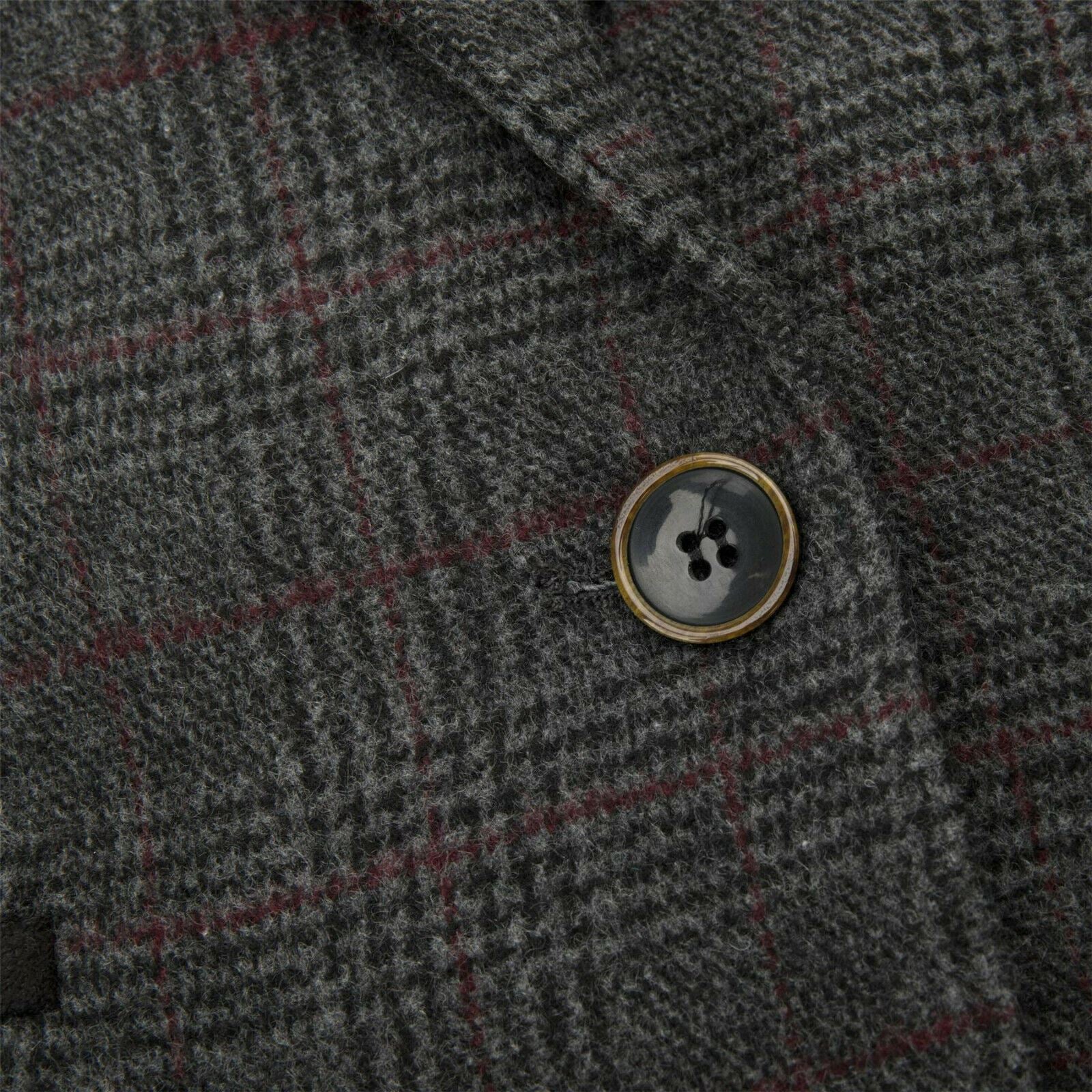 Womens Tweed 1920s Herringbone Charcoal Waistcoat - Image 4